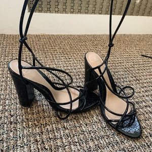 Strappy Heeled Sandals